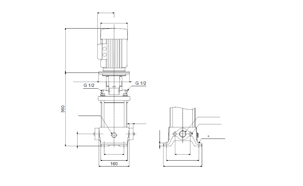 Grundfos 92511751 - CR 5-5 A-A-A-V-HQQV | Vertical | Multistage | Centrifugal