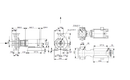 Grundfos 92560021 - NBS 060-135/9.96 AASG6S5ESBQQESX4 | SelfPriming | Centrifugal | Horizontal