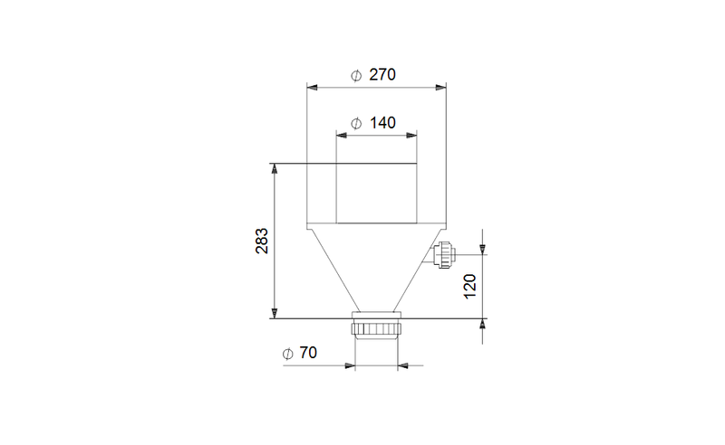 Grundfos 96726979 - Dissolving hopper