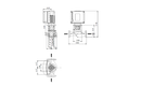 Grundfos 98819503 - TPE3 40-200 S-A-G-A-BQQE-GYC | Inline | Variable Speed | Energy Efficient