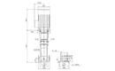 Grundfos 92840583 - CRN 32-11-2 A-G-A-K-PQQK | Vertical | Multistage | Centrifugal