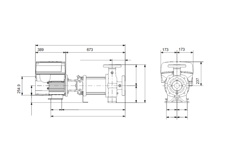 Grundfos 99606349 - CRE 45-1 H-G50-A-V-HQQV