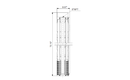 Grundfos 19250010 - 475S1000-10 | Vertical Installation | Vertical | Horizontal | Submersible