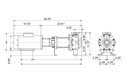 Grundfos 97655542 - CR 20-4 H-GA-A-E-HQQE | Vertical | Multistage | Centrifugal