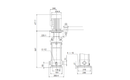 Grundfos 92572833 - CRN 10-16 F-P-A-E-HQQE | Multistage | Centrifugal | Vertical | Inline