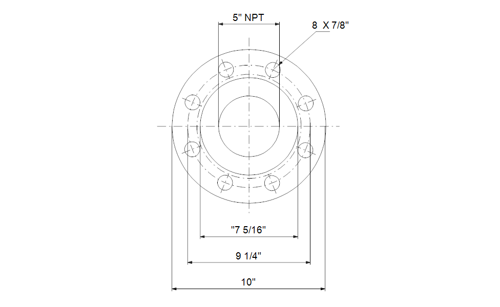 Grundfos 91121959 - Flange, threaded
