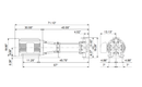 Grundfos 97737633 - CRN 64-5-2 H-G70-A-V-HQQV | Horizontal | End Suction