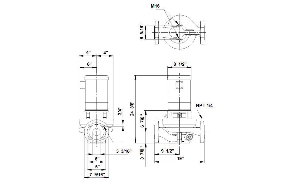 Grundfos 96411833 - TP 80-160/2 A-G-Z-BUBE-JX2 | Circulator | Heating | Domestic Use