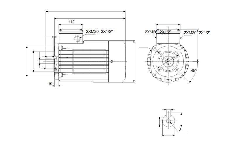 Grundfos 98976607 - ML80CA | Motor | High Efficiency