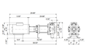 Grundfos 97739426 - CRN 15-6 H-GB-A-V-HQQV | Horizontal | End Suction