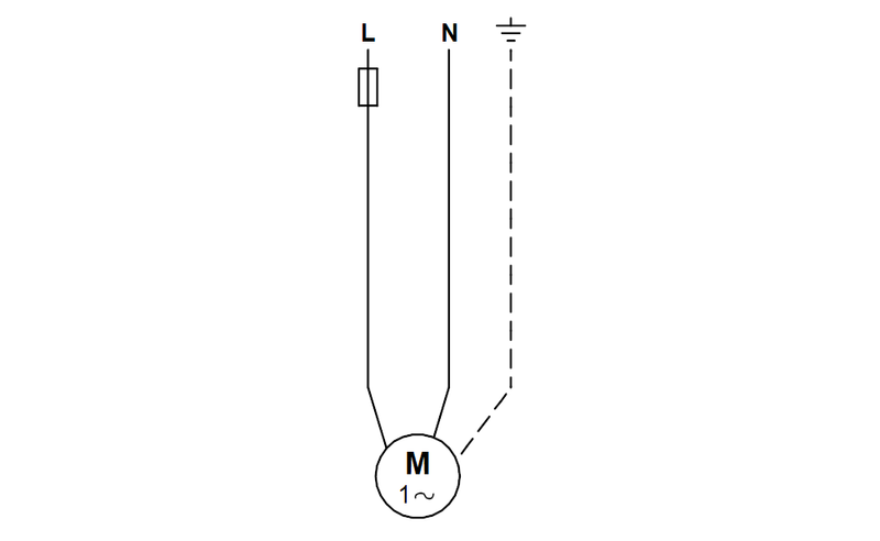 Grundfos 85701000 | Single-Phase Motor | TEFC | 1 HP | Baldor 56C Frame